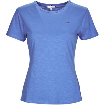 T-shirts med korta ärmar Tommy Hilfiger 1985 SLIM SLUB C-NK SS EU S,EU M,EU L,EU XS Dam T-shirts med korta ärmar Tommy Hilfiger 1985 SLIM SLUB C-NK SS EU S,EU M,EU L,EU XS Dam