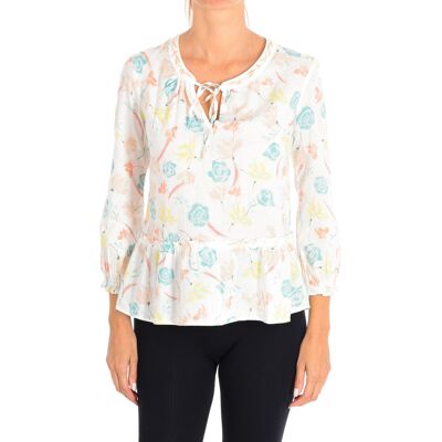 Skjortor Benetton 5YR55Q945-68T EU XS Dam Skjortor Benetton 5YR55Q945-68T EU XS Dam