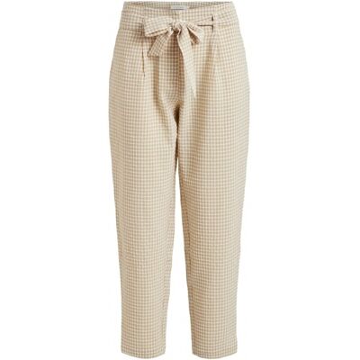 Byxor Vila Pants Laidas 7/8 - Cement FR 34,FR 36,FR 38,FR 40,FR 42 Dam Byxor Vila Pants Laidas 7/8 - Cement FR 34,FR 36,FR 38,FR 40,FR 42 Dam