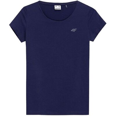 T-shirts med korta ärmar 4F SS23TTSHF580CIEMNYGRANAT EU XS Dam T-shirts med korta ärmar 4F SS23TTSHF580CIEMNYGRANAT EU XS Dam