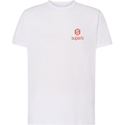 T-shirts med korta ärmar Superb 1982 RSC-S2107-WHITE EU XXL,EU L,EU XL,EU XS Dam T-shirts med korta ärmar Superb 1982 RSC-S2107-WHITE EU XXL,EU L,EU XL,EU XS Dam