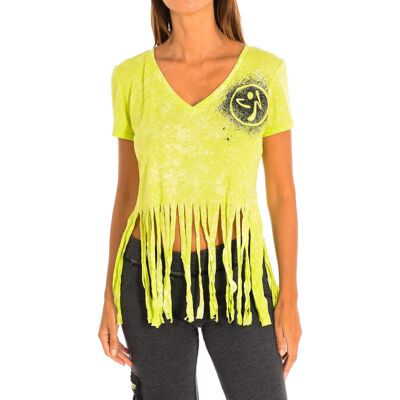 T-shirts med korta ärmar Zumba Z1T00401-VERDE EU L Dam T-shirts med korta ärmar Zumba Z1T00401-VERDE EU L Dam