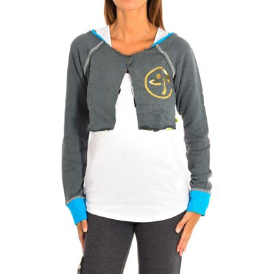 Jackor Zumba Z1T00475-DARKE-GREY EU L Dam Jackor Zumba Z1T00475-DARKE-GREY EU L Dam
