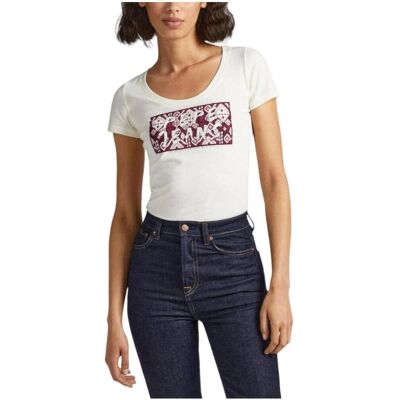 T-shirts med korta ärmar Pepe jeans PL505592 808 EU XS Dam T-shirts med korta ärmar Pepe jeans PL505592 808 EU XS Dam