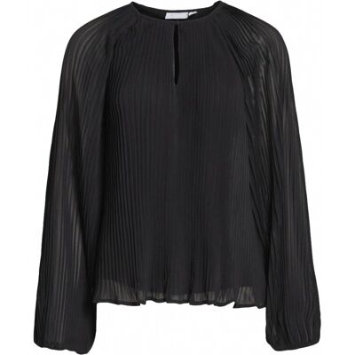 Blusar Vila Top Celine L/S - Black FR 34,FR 36,FR 38,FR 40 Dam Blusar Vila Top Celine L/S - Black FR 34,FR 36,FR 38,FR 40 Dam