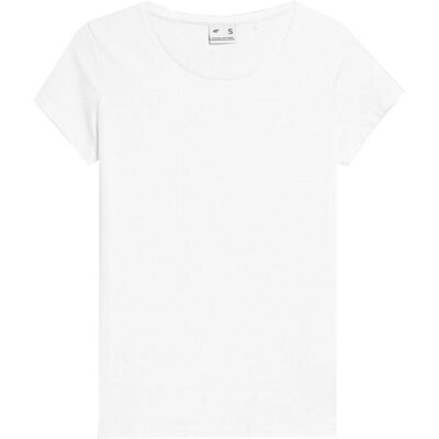 T-shirts med korta ärmar 4F 4FAW23TTSHF090610S EU XXL,EU S,EU M,EU L,EU XL Dam T-shirts med korta ärmar 4F 4FAW23TTSHF090610S EU XXL,EU S,EU M,EU L,EU XL Dam