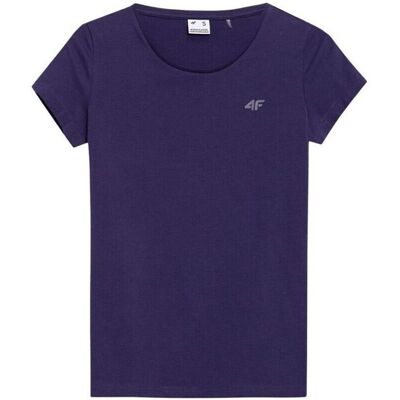 T-shirts med korta ärmar 4F 4FAW23TTSHF090630S EU XXL,EU S,EU M,EU L,EU XL,EU XS Dam T-shirts med korta ärmar 4F 4FAW23TTSHF090630S EU XXL,EU S,EU M,EU L,EU XL,EU XS Dam