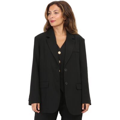 Jackor / Blazers La Modeuse 68535_P159786 FR 36,FR 38,FR 40,FR 42 Dam Jackor / Blazers La Modeuse 68535_P159786 FR 36,FR 38,FR 40,FR 42 Dam