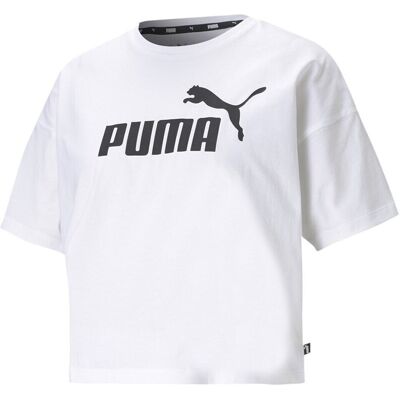 T-shirts med korta ärmar Puma Ess Cropped Logo EU M,EU L,EU XL Dam T-shirts med korta ärmar Puma Ess Cropped Logo EU M,EU L,EU XL Dam