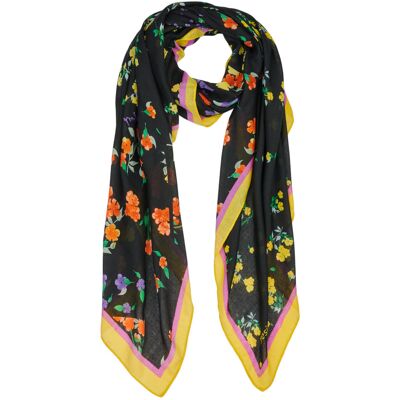 Halsdukar Desigual FOU MIXED FLOWERS RECTANGLE One size Dam Halsdukar Desigual FOU MIXED FLOWERS RECTANGLE One size Dam