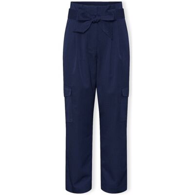 Byxor Y.a.s YAS Cargi Trousers - Dress Blues EU S,EU M,EU L Dam Byxor Y.a.s YAS Cargi Trousers - Dress Blues EU S,EU M,EU L Dam