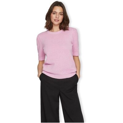 Blusar Vila Noos Dalo Knit - Pastel Lavender EU L,EU XL Dam Blusar Vila Noos Dalo Knit - Pastel Lavender EU L,EU XL Dam