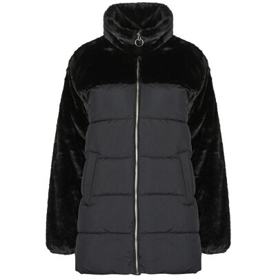Dunjackor Only ONLWANJA FUR PUFFER MIX COAT CC OTW EU S,EU M Dam Dunjackor Only ONLWANJA FUR PUFFER MIX COAT CC OTW EU S,EU M Dam