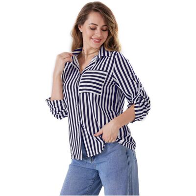 Skjortor La Modeuse 70700_P165329 EU XXL,EU S,EU M,EU L Dam Skjortor La Modeuse 70700_P165329 EU XXL,EU S,EU M,EU L Dam