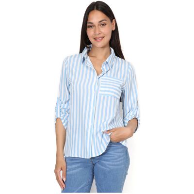Skjortor La Modeuse 70699_P165324 EU XXL,EU S,EU M,EU L,EU XL Dam Skjortor La Modeuse 70699_P165324 EU XXL,EU S,EU M,EU L,EU XL Dam