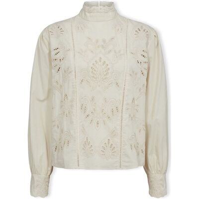 Blusar Y.a.s YAS Top Trophy L/S - Birch/Birch EU M,EU L,EU XL Dam Blusar Y.a.s YAS Top Trophy L/S - Birch/Birch EU M,EU L,EU XL Dam