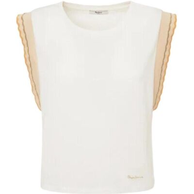 T-shirts med korta ärmar Pepe jeans PL505888 808 EU M Dam T-shirts med korta ärmar Pepe jeans PL505888 808 EU M Dam