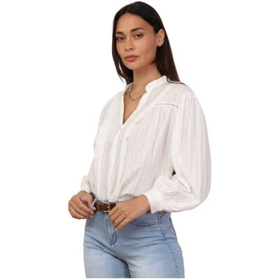 Skjortor La Modeuse 71535_P168162 EU XXL,EU L,EU XL Dam Skjortor La Modeuse 71535_P168162 EU XXL,EU L,EU XL Dam