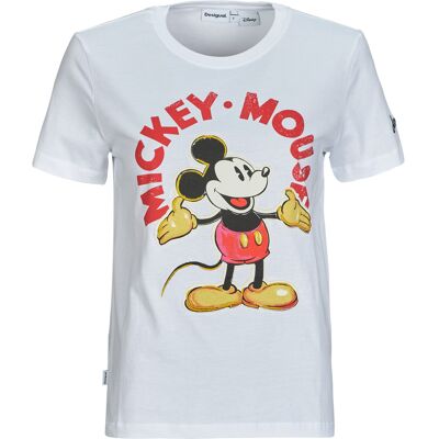 T-shirts med korta ärmar Desigual MICKEY MOUSE EU S,EU M,EU L Dam T-shirts med korta ärmar Desigual MICKEY MOUSE EU S,EU M,EU L Dam
