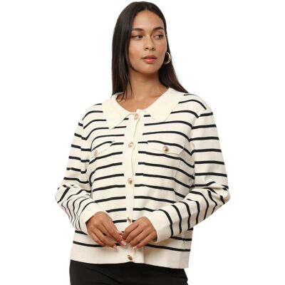 Koftor / Cardigans / Västar La Modeuse 72652_P170842 One size Dam Koftor / Cardigans / Västar La Modeuse 72652_P170842 One size Dam