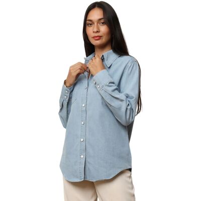 Skjortor La Modeuse 71808_P166130 EU XXL,EU S,EU M,EU L,EU XL Dam Skjortor La Modeuse 71808_P166130 EU XXL,EU S,EU M,EU L,EU XL Dam