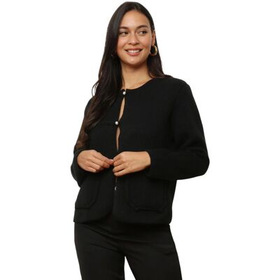 Koftor / Cardigans / Västar La Modeuse 72250_P169801 One size Dam Koftor / Cardigans / Västar La Modeuse 72250_P169801 One size Dam
