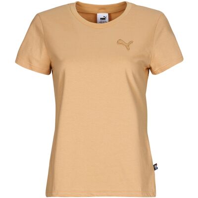 T-shirts med korta ärmar Puma TEE W MIF BADGE BRODE US M,US S,US XS Dam T-shirts med korta ärmar Puma TEE W MIF BADGE BRODE US M,US S,US XS Dam