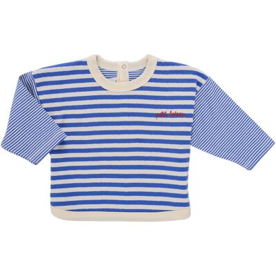 Sweatshirts Petit Bateau BARCLAY 3 mån,12 mån Sweatshirts Petit Bateau BARCLAY 3 mån,12 mån