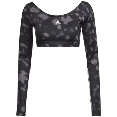Adidas HD6283 Svart långärmad T-shirt - Top Adidas HD6283 Svart långärmad T-shirt - Top