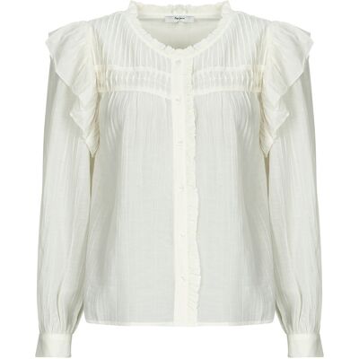 Skjortor Pepe jeans LOIR SHIRT EU L Dam Skjortor Pepe jeans LOIR SHIRT EU L Dam