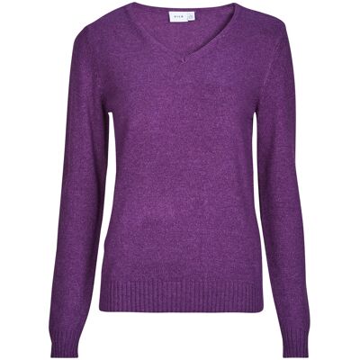 Tröjor Vila VIRIL REV V-NECK L/S EU S,EU XS Dam Tröjor Vila VIRIL REV V-NECK L/S EU S,EU XS Dam