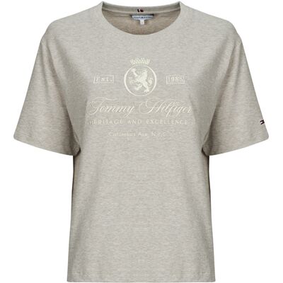 T-shirts med korta ärmar Tommy Hilfiger VARSITY CREST RLX SS TEE EU S,EU M,EU L Dam T-shirts med korta ärmar Tommy Hilfiger VARSITY CREST RLX SS TEE EU S,EU M,EU L Dam