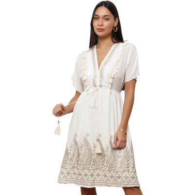 Klänningar La Modeuse 74404_P175888 EU L / XL Dam Klänningar La Modeuse 74404_P175888 EU L / XL Dam