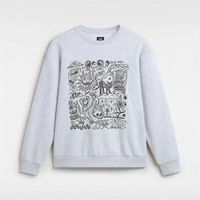 Sweatshirts Vans Skool Doodle Ft Relaxed Crew EU S,EU XL Sweatshirts Vans Skool Doodle Ft Relaxed Crew EU S,EU XL