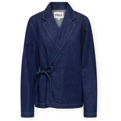Kappor Only Ellis Jacket - Dark Blue Denim EU S,EU M,EU L,EU XS Dam Kappor Only Ellis Jacket - Dark Blue Denim EU S,EU M,EU L,EU XS Dam