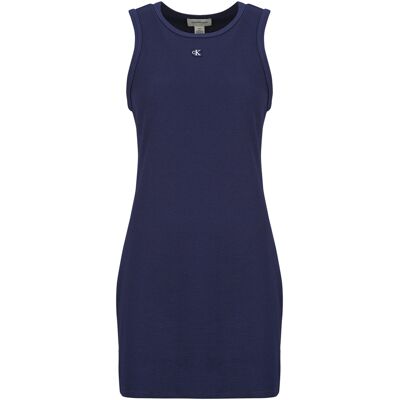 Kortklänningar Calvin Klein Jeans SL TEXTURE WAFFLE RACER MINI DRE EU S,EU M,EU L,EU XL Dam Kortklänningar Calvin Klein Jeans SL TEXTURE WAFFLE RACER MINI DRE EU S,EU M,EU L,EU XL Dam