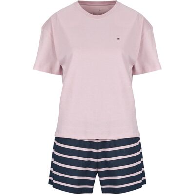 Pyjamas Tommy Hilfiger SS PRT PJ SHORT SET (EXT. SIZES) EU S,EU M Dam Pyjamas Tommy Hilfiger SS PRT PJ SHORT SET (EXT. SIZES) EU S,EU M Dam