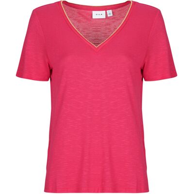 T-shirts med korta ärmar Vila VINOEL EU S,EU M,EU XS Dam T-shirts med korta ärmar Vila VINOEL EU S,EU M,EU XS Dam