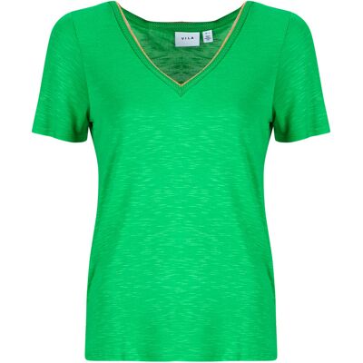 T-shirts med korta ärmar Vila VINOEL EU S,EU M,EU L,EU XS Dam T-shirts med korta ärmar Vila VINOEL EU S,EU M,EU L,EU XS Dam