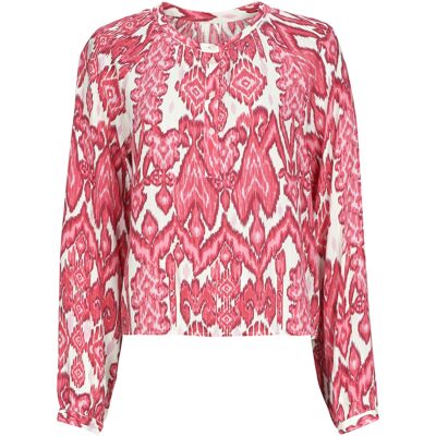 Blusar Vila VIBRIA EVA O-NECK LS TOP DE 32,DE 34,DE 36,DE 38,DE 40 Dam Blusar Vila VIBRIA EVA O-NECK LS TOP DE 32,DE 34,DE 36,DE 38,DE 40 Dam