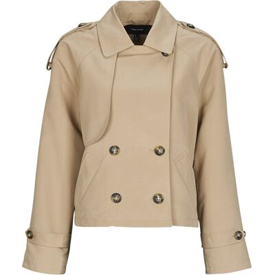 Trenchcoats Vero Moda VMCHLOE SHORT TRENCHCOAT EU L,EU XL Dam Trenchcoats Vero Moda VMCHLOE SHORT TRENCHCOAT EU L,EU XL Dam