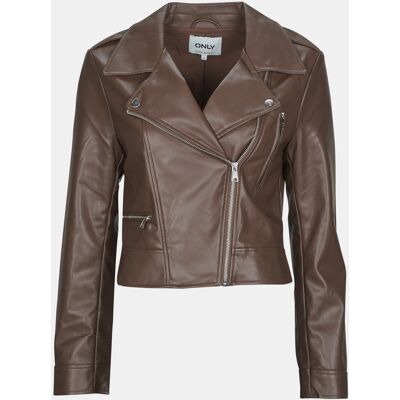Skinnjackor Only ONLCARMEN FAUX LEATHER EU S,EU M,EU L,EU XL Dam Skinnjackor Only ONLCARMEN FAUX LEATHER EU S,EU M,EU L,EU XL Dam