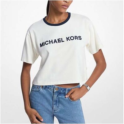 T-shirts med korta ärmar MICHAEL Michael Kors Mf551wn2zu EU S,EU M,EU L,EU XL,EU XS Dam T-shirts med korta ärmar MICHAEL Michael Kors Mf551wn2zu EU S,EU M,EU L,EU XL,EU XS Dam