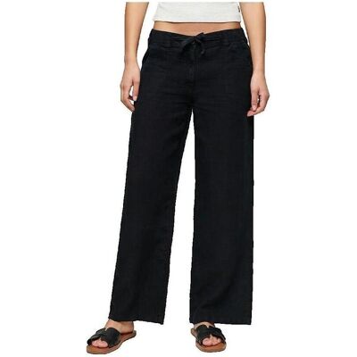 Loose fit-byxor Superdry Pantalon en lin coupe large EU M,EU L Dam Loose fit-byxor Superdry Pantalon en lin coupe large EU M,EU L Dam