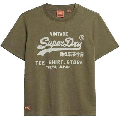 T-shirts med korta ärmar Superdry T-shirt Vintage Logo Heritage EU S,EU M Dam T-shirts med korta ärmar Superdry T-shirt Vintage Logo Heritage EU S,EU M Dam
