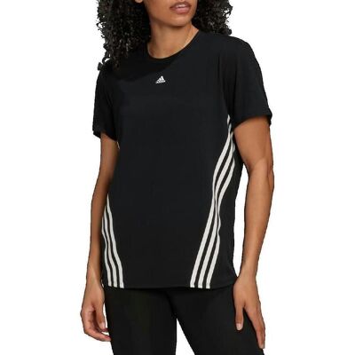 adidas Trainicons 3-Stripes T-Shirt - Svart - Gym & Träning adidas Trainicons 3-Stripes T-Shirt - Svart - Gym & Träning