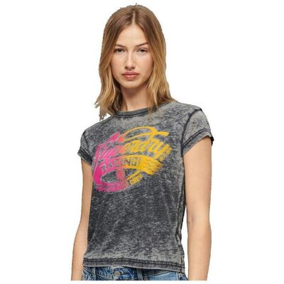 T-shirts med korta ärmar Superdry T-shirt Fade Rock Graphic EU S,EU M,EU L,EU XL Dam T-shirts med korta ärmar Superdry T-shirt Fade Rock Graphic EU S,EU M,EU L,EU XL Dam