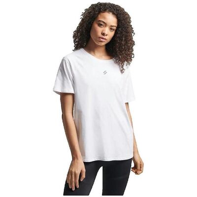 T-shirts med korta ärmar Superdry T-shirt Coupe ample Blanc EU S,EU M,EU L,EU XL Dam T-shirts med korta ärmar Superdry T-shirt Coupe ample Blanc EU S,EU M,EU L,EU XL Dam
