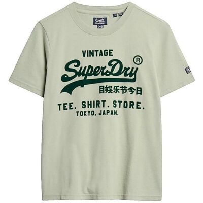 T-shirts med korta ärmar Superdry T-shirt Classic Vintage Logo Graphic décontracté EU S,EU M Dam T-shirts med korta ärmar Superdry T-shirt Classic Vintage Logo Graphic décontracté EU S,EU M Dam