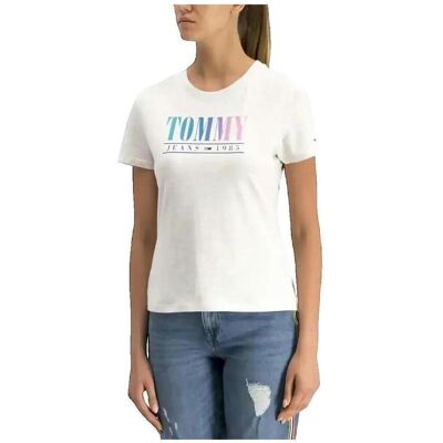 T-shirts med korta ärmar Tommy Hilfiger T-shirt Tommy Hilfiger Summer multicolor EU S Dam T-shirts med korta ärmar Tommy Hilfiger T-shirt Tommy Hilfiger Summer multicolor EU S Dam